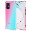 HUANGTAOLI Custodia per Samsung Galaxy S10 Lite, Rinforzare la con Angoli Protettiva Silicone Colorato Bumper Cover per Samsung Galaxy S10 Lite