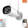 Tuya Telecamera Impermeabile Smart WIFI con Sensore PIR Integrato