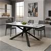 MIlani Home RIGEL - tavolo da pranzo allungabile da 120 cm