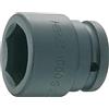 Hazet 1000S-27 Inserto Chiave a Bussola per Avvitatori ad Impulso Esagonale, Nero, Attacco Quadro, Cavo, 20 mm 3/4 di Pollice