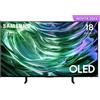 Samsung TV OLED 4K 48" QE48S90DAEXZT Smart TV Wi-Fi Graphite Black 2024, Processore NQ4 AI GEN2, Self-illuminating pixels,
