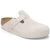 BIRKENSTOCK - BOSTON MODERN SUEDE ANTIQUE WHITE