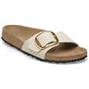 BIRKENSTOCK - MADRID BIG BUCKLE VEGAN CANVAS EGGSHELL