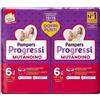 Pampers Progressi Mutandino 6 XXL Pacco Doppio 15kg+ - 30 pz