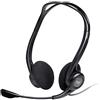 Logitech PC960 Cuffie Cablate per Computer, Cuffie Stereo con Microfono, Cancellazione di Rumore, ‎USB, Leggere, Controlli Sul Cavo, PC/Mac/Laptop, Nero