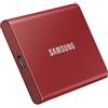 Samsung Portable T7 1 TB SSD esterno USB 3.2 (Gen 2) Rosso MU-PC1T0R/WW