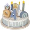 Little Dutch Torta di Compleanno di Legno Little Dutch Blu