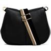 GIANNI CHIARINI BORSA DONNA GIANNI CHIARINI helena round borsa a tracolla in pelle NERO ND scel