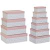 DKD Home Decor Set di scatole, Standard