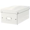 Leitz Click & Store WOW Scatola Archivio DVD, per Archivio e Organizzazione di DVD, Adatta a Casa e Ufficio, Bianco, 60420001