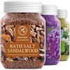 AROMATIKA trust the power of nature Set Sali da Bagno con 3x400g di Lavanda - Sandalwood - Gelsomino - Naturale al 100% - Ideale per Dormire Bene - Antistress - Bagno - Cura del Corpo - Benessere - Bellezza - Rilassamento - Spa