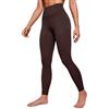 CRZ YOGA Donna Vita Alta Pantaloni Sportivi Leggings Fitness con Tasche - 71cm Magenta Viola 42