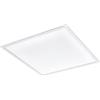 Eglo lampada da soffitto Salobrena-M, plafoniera con rilevatore di movimento e sensore di luce diurna, pannello in alluminio e plastica, bianco neutro, luce da cucina 60 x 60 cm