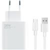 Xiaomi Mi Travel Charger Combo Set with USB-A to Type-C charging cable 1m, 120W White EU BHR6034EU