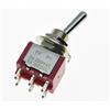 KAISH Salecom 5PCS Dpdt 6 pin 2 WAY on della chitarra mini interruttore a levetta auto/barca interruttori