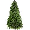 eacommerce Albero di Natale CRISTALLO Verde Superfolto Realistico Rami con apertura ad Ombrello (180 cm)