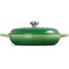 Le Creuset Tegame basso Evolution in ghisa vetrificata, Rotondo, diameter 30 cm, Verde bambù, 21180304082430