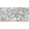 MIRRORANG 76x30cm Pietra Bianca Acquario Sfondo Rocky Fish Tank Sfondo Roccia Terrario Sfondo Durevole Vinile Sfondo