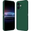 RankOne Custodia per iPhone 11 (6.1 Inches) Cover Morbida in Silicone TPU - Verde scuro