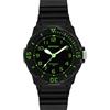 RORIOS Orologio Coppia Quarzo Orologio da Polso Uomo Donna Orologio Minimalista Casual Orologio Moda Resina Orologio Luminosi Analogico per Ragazze Nero Verde A