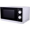 Sharp Home Appliances R-600WW forno a microonde Superficie piana Microonde combinato 20 L 800 W Nero, Bianco