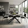 MIlani Home RIGEL - tavolo da pranzo allungabile da 140 cm