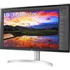 LG 32UN650P-W Monitor PC 80 cm (31.5) 3840 x 2160 Pixel 4K Ultra HD LED Argento [32UN650P-W.BEU]