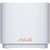 ASUS ZenWiFi XD5 Sistema Wi-FI 6 AX Mesh, Doppia Banda, 3000 Mbit/s, 230m2, AiProtection con TrendMicro a Vita, Bianco, 1 pezzo