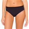 DIM Slip Midi Puro Cotone Donna x2, Nero, M