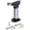 Dremel Versaflame 2200 Mini Saldatore a Butano, Tempo Massimo di Combustione 75 Minuti, 4 Accessori per Saldare, Brasare e Termoretrarre