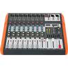 Ibiza MIXER 8 CANALI 8CH CON USB & BLUETOOTH IBIZA MX802 NUOVO COMPATTO ED ECONOMICO