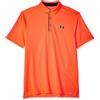 Under Armour Tech Golf Polo a Maniche Corte, Orange Blast, S Uomo