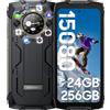 Blackview BV9300 Pro Doppio schermo Rugged Smartphone 24GB+256GB 6,7" 15080mAh