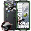 Blackview BV9300 Pro Doppio schermo Rugged Smartphone 24GB+256GB 6,7" 15080mAh