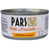 Pars Filettini al Naturale per Cani e Gatti - 12x85 gr - Pollo con Prosciutto di Pollo