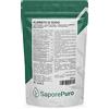 SaporePuro Alginato di Sodio in Polvere 200 g - Addensante, Gelificante e Stabilizzante Alimentare - Ideale per Cucina Molecolare - Senza Glutine