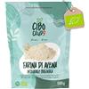 CIBO CRUDO crudo biologico vegan Farina di Avena Integrale Bio - 500g. Farina Integrale D'Avena Cruda. Avena in Polvere Proteica per Pizza Pasta o Dolci come Pancake.