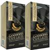 eGano - 2 scatole di Ganoderma Cafe Latte di qualità premium (21 g x 20 bustine / scatola)