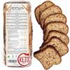 Line@Diet 1 confezione di PANE BAULETTO KETO ai CEREALI PROTEICO LINE@ | 30% di PROTEINE, low carb, low sugar, ipocalorico, ricco di OMEGA 3