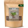 Biojoy Pepe bianco BIO intero, grani per macinino, 1 kg | Bacche di pepe dello Sri Lanka, essiccate, Piper nigrum L., Schinus terebinthifolia L.