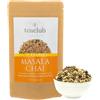 TeaClub Miscela di spezie sfuse di tè Masala Chai 500g, spezie indiane per té chai o chai-latte, 100% naturale non aromatizzato, TeaClub Tea