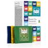 Kusmi Tea - Cofanetto Regalo per Uomini e Donne - Confezione Regalo di Tè Essenziali - Selezione di Tè e Infusi Biologici - Tè verde, nero, Tisane, Tisane Fredde - 24 Bustine, 8 Gusti