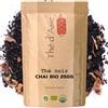 Khla - Tè Chai Biologico 250g - Tè Nero di Ceylon - Foglia Sfusa - Asiatico Piccante Masala Chai - Origine Sri Lanka - Tisana e Infuso, Tea, Thé