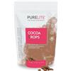 PURELITE Cocoa Drops cioccolato 450g, gocce di cioccolato al latte intero senza zuccheri aggiunti, eritritolo e stevia senza retrogusto, con il 77% di calorie in meno