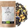 Chabiothé Tè nero biologico ai frutti tropicali 200g - miscelato e confezionato in Francia