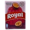 Royal, Gelatina in Polvere, Gusto Frutto della Passione, 30% Zuccheri in Meno, 114 gr