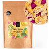 BRIX, GROWN FOR FLAVOUR BRIX Tropicana Frutta Secca Mix | 100% Mix Frutta Secca Naturale 140g | Fruit Disidratata | Non-OGM, Senza Glutine, Vegano e Vitamine Preservate