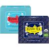 Kusmi Tea - Anastasia + Prince Vladimir - Tè Nero Biologico - Iconico Earl Grey con Arancia Bergamotto e Limone - Confezione da 2 - Tè con Caffeina - 2x20 Bustine