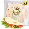 EatPro Piadina Proteica Senza Carboidrati EatPro 2 Pezzi Piadina Keto Da 50g, 4% Low Carb, 23% Proteine, Keto Diet Cibo Proteico, 27% Fibre, Prodotti Keto Zero Carboidrati Come Pizza Proteica EatPro