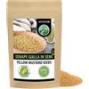 Alpi Nature Semi di Senape Bianca Gialla 500g, Semi di Senape Bianca Gialla da 1-2mm